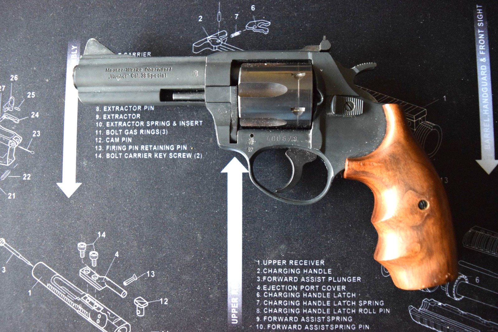Mauser Revolver Hunter 38 Spezial – Bild 1
