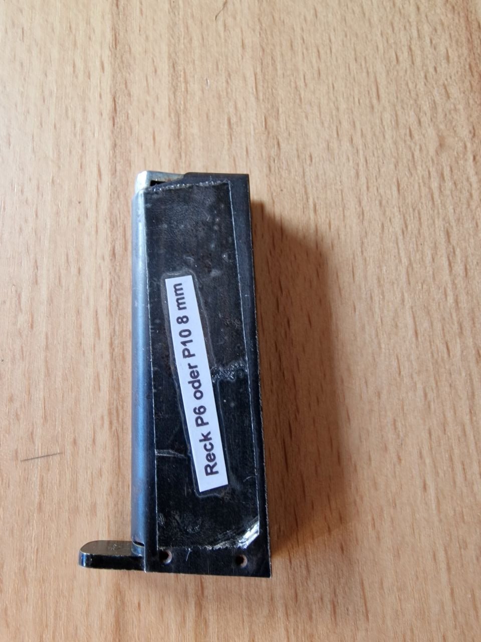 Magazin Schreckschusspistole Reck P6 oder P10, Kal. 8 mm – Bild 2
