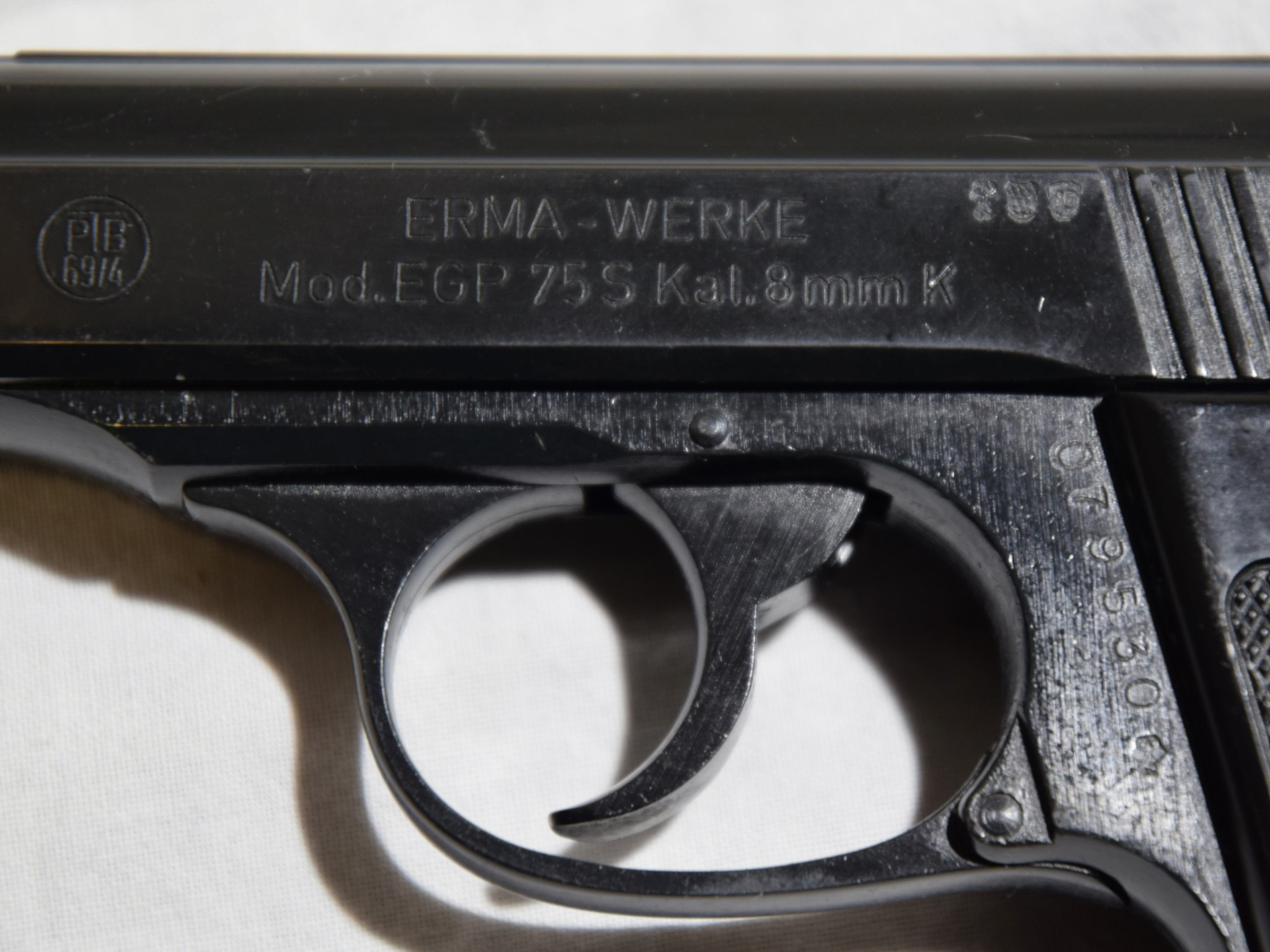 Erma EGP 75S Cal. 8mm Knall – Bild 5