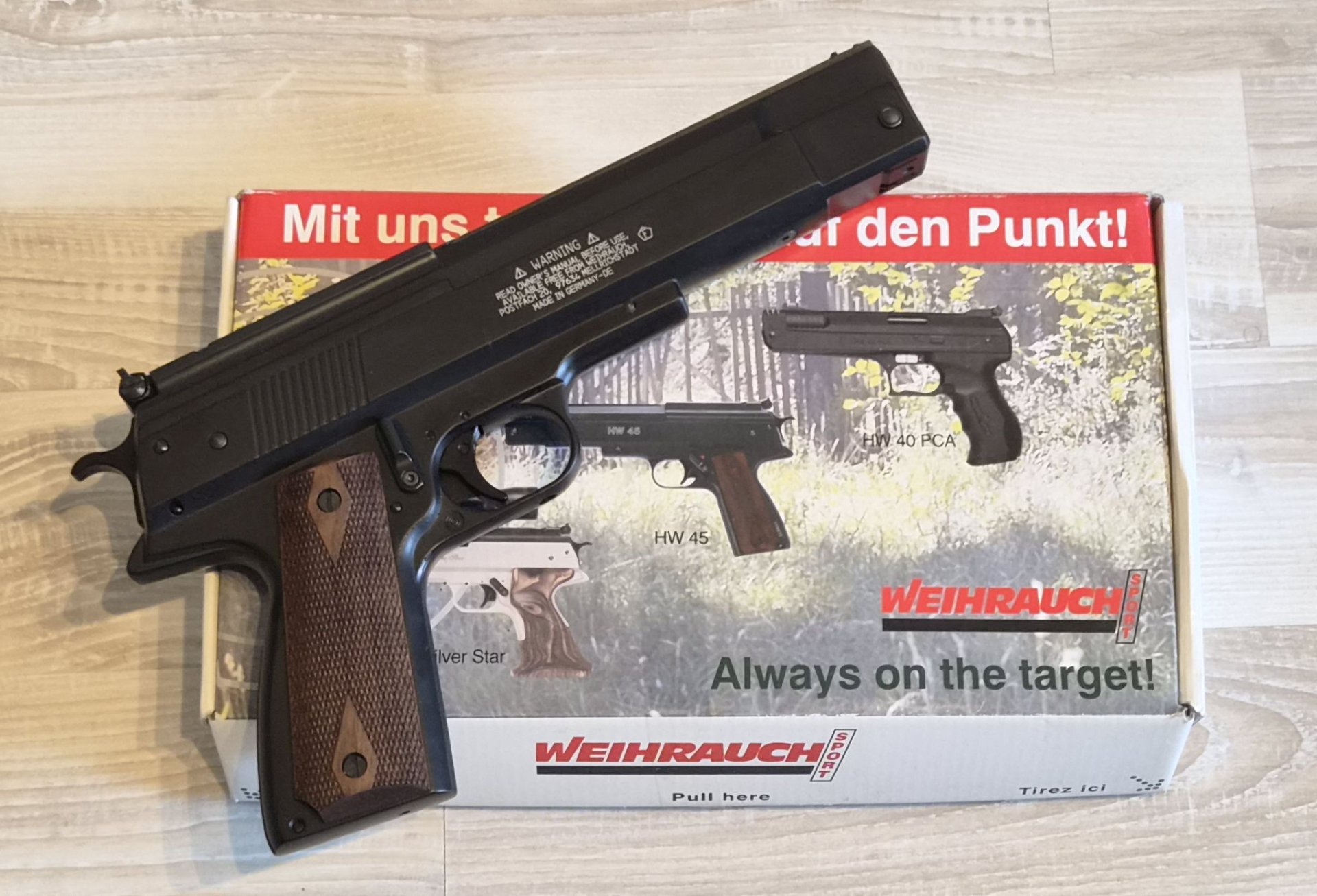 Weihrauch HW45 Luftpistole – Bild 2