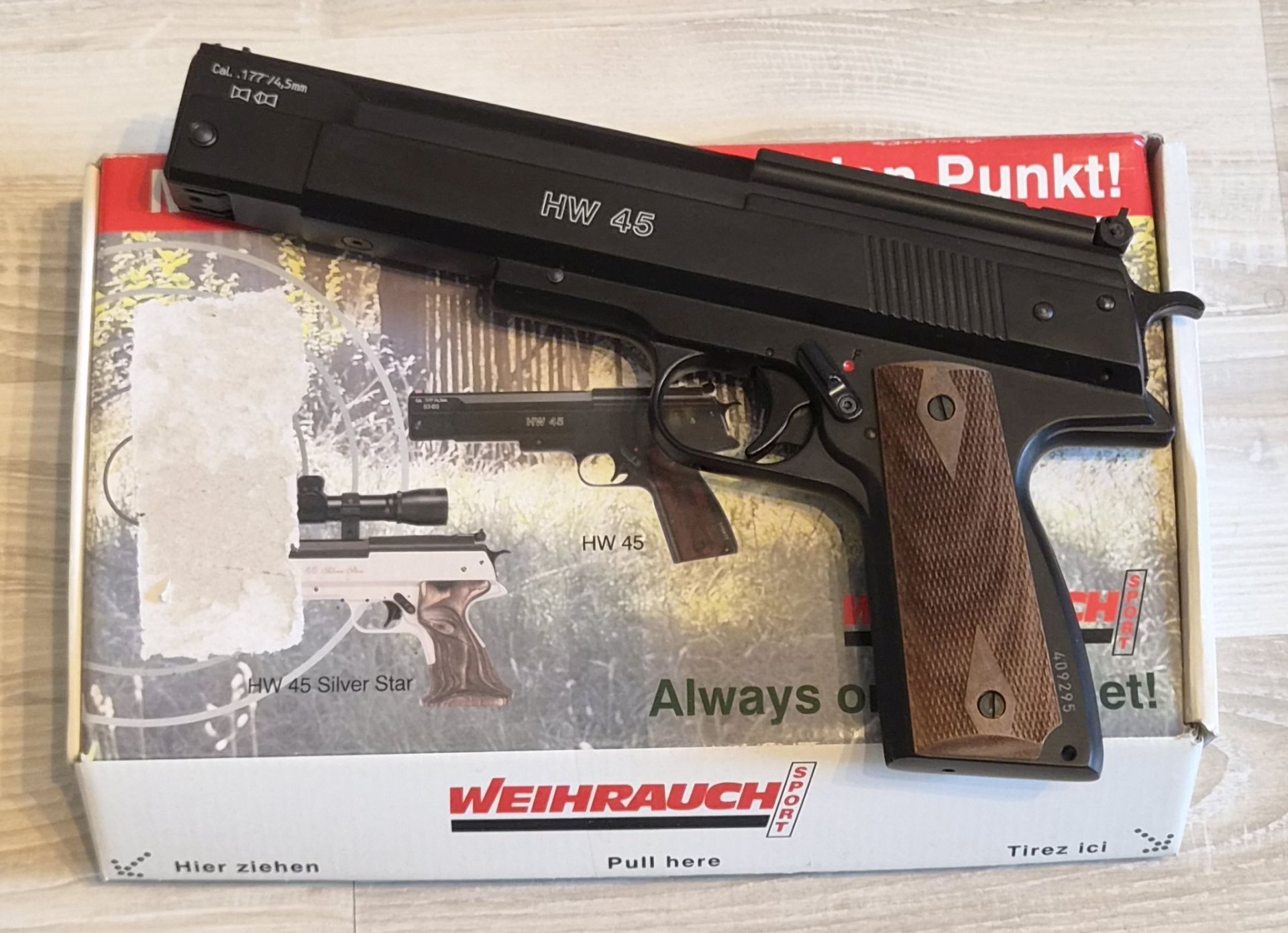 Weihrauch HW45 Luftpistole – Bild 1