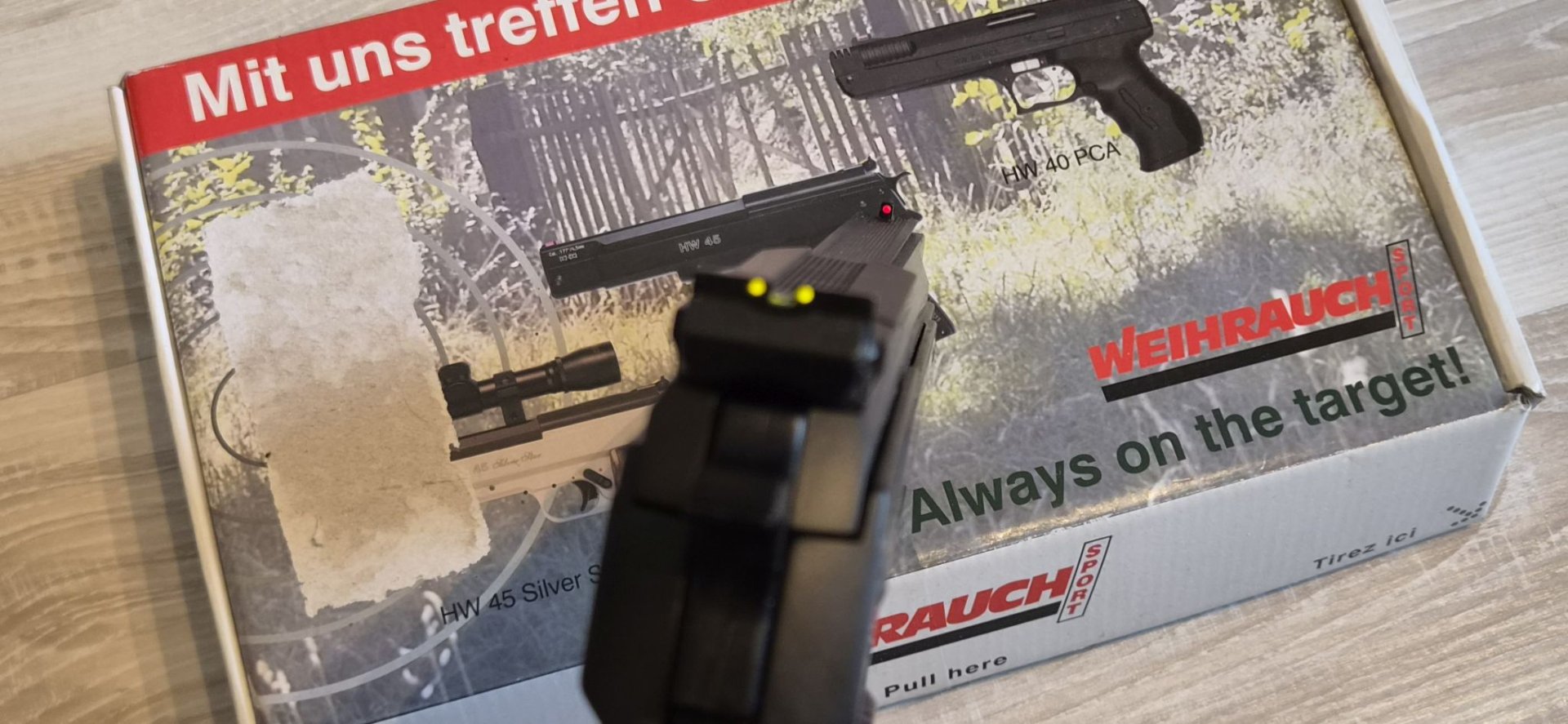 Weihrauch HW45 Luftpistole – Bild 3