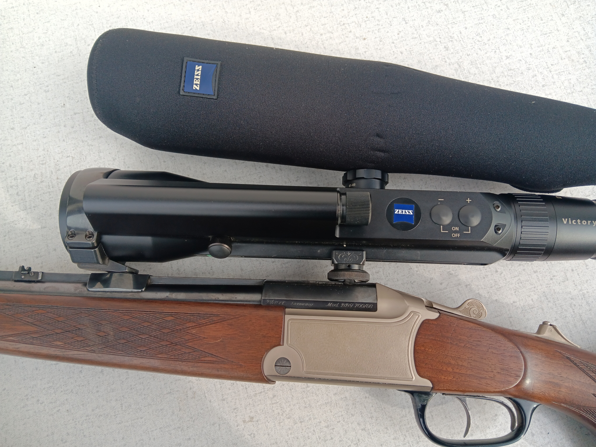 BBF Blaser 700/88 Kal. 30R Blaser 5,6x50R Einstecklauf – Bild 3