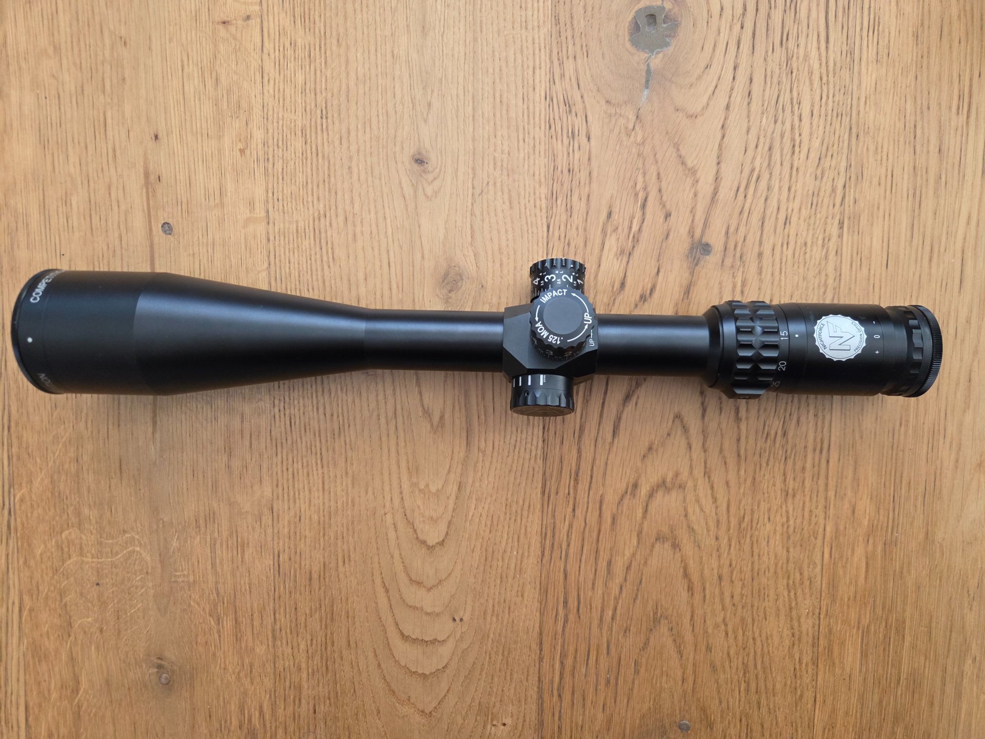 Nightforce COMPETITION – 15-55x52mm – ZeroStop – .125 MOA – DDR-2 RETICLE – Bild 2