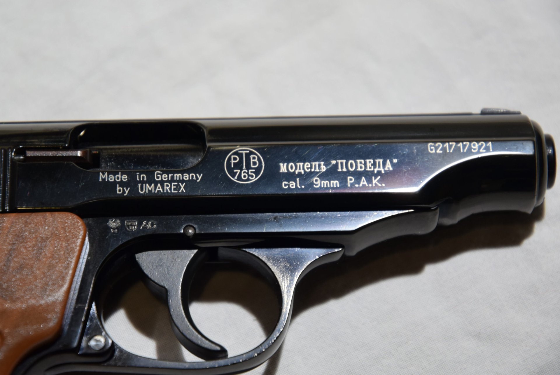 Makarov Probeda Cal. 9mm P.A.K – Bild 6