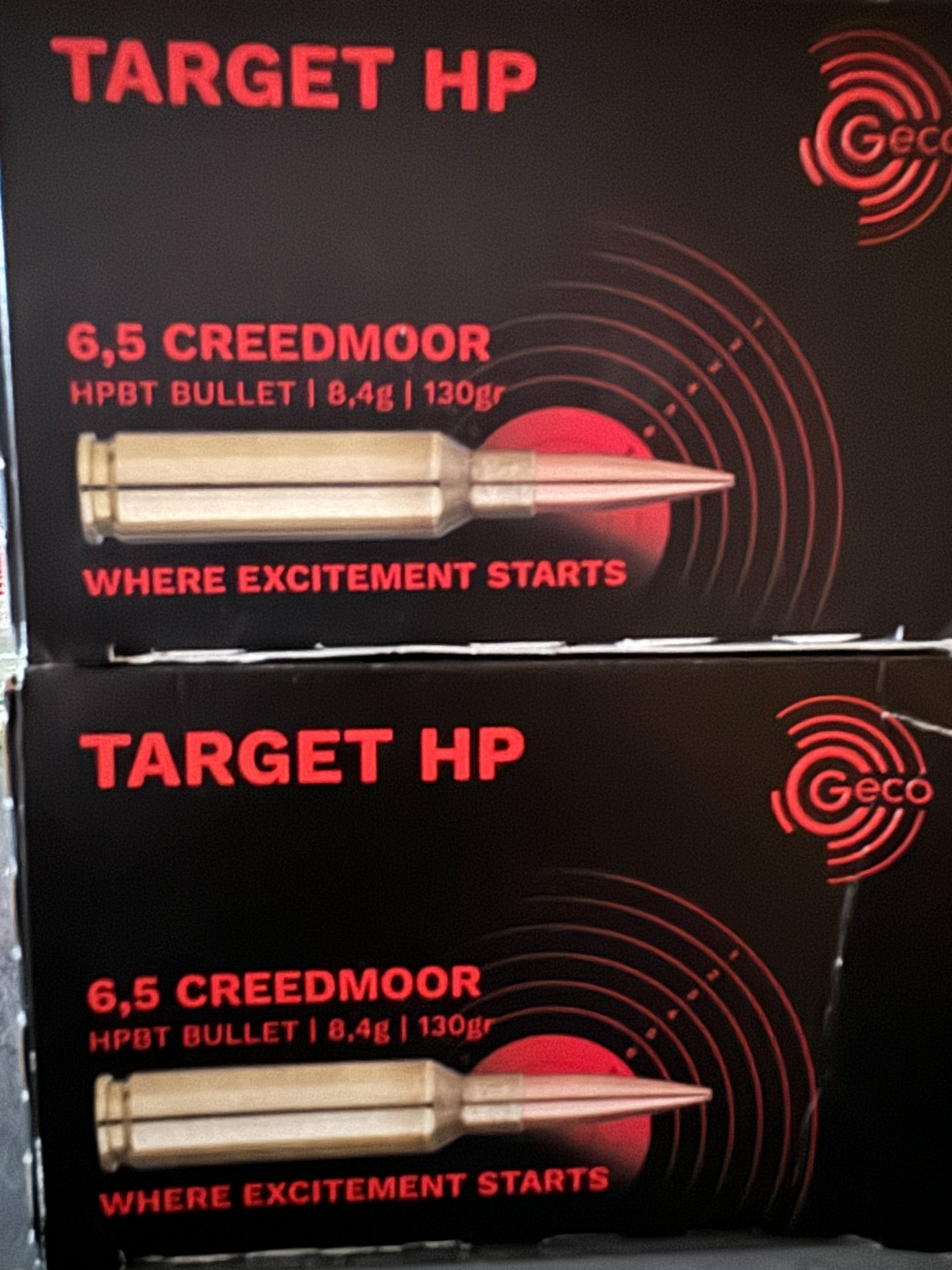490 Leere Hülsen Target HP Geco 6,5 Creedmoor HPBT 130gr – Bild 1