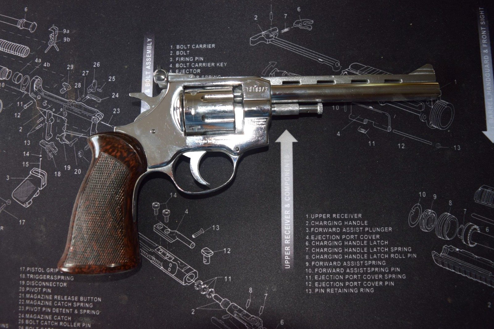 Weihrauch Mod 7 T 22 lr Nickel – Bild 2