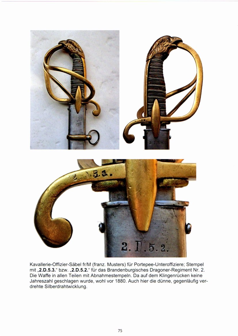 Preußische Truppenstempel auf Blank- und Schußwaffen von ca. 1810-1875. Band II. – Bild 5