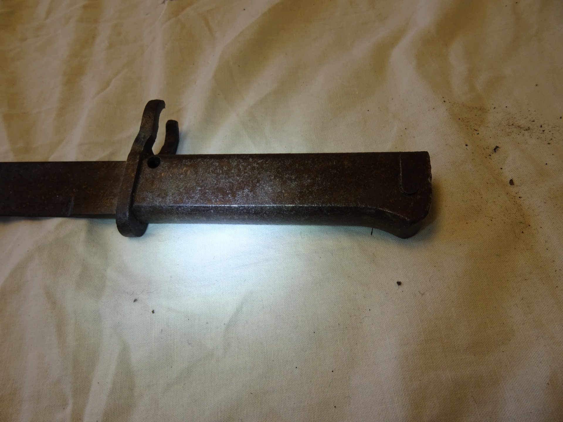 Bajonett, WK1 ,Notbajonett ,selten für Gewehr 88 – Bild 4
