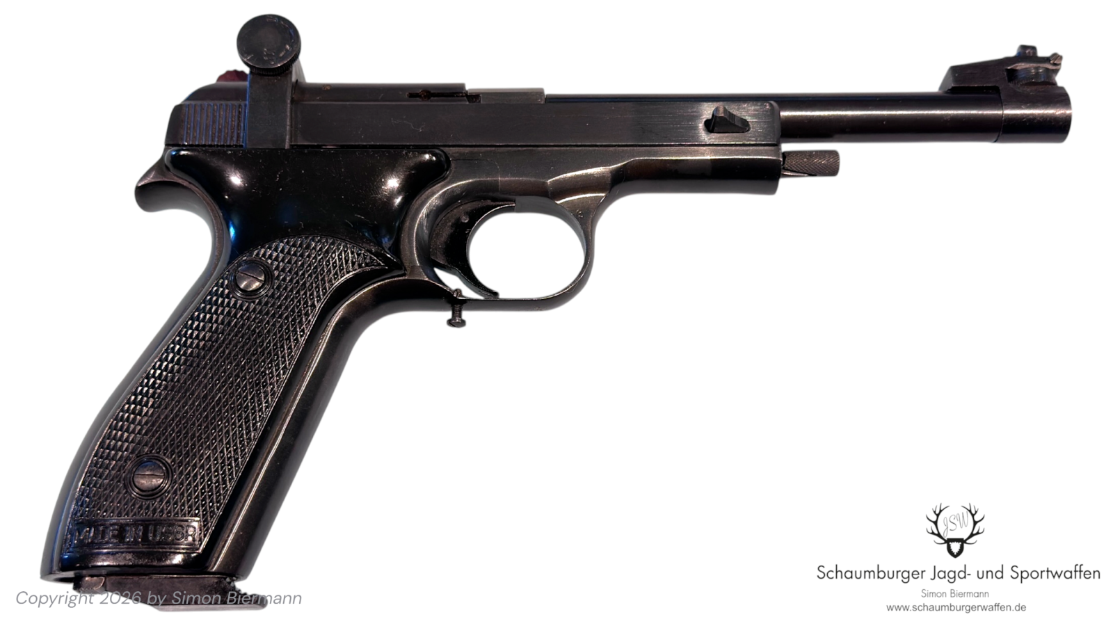 Sportpistole, Pistole, BAIKAL, MZM, Kal. .22lr, sehr guter Zustand. – Bild 1