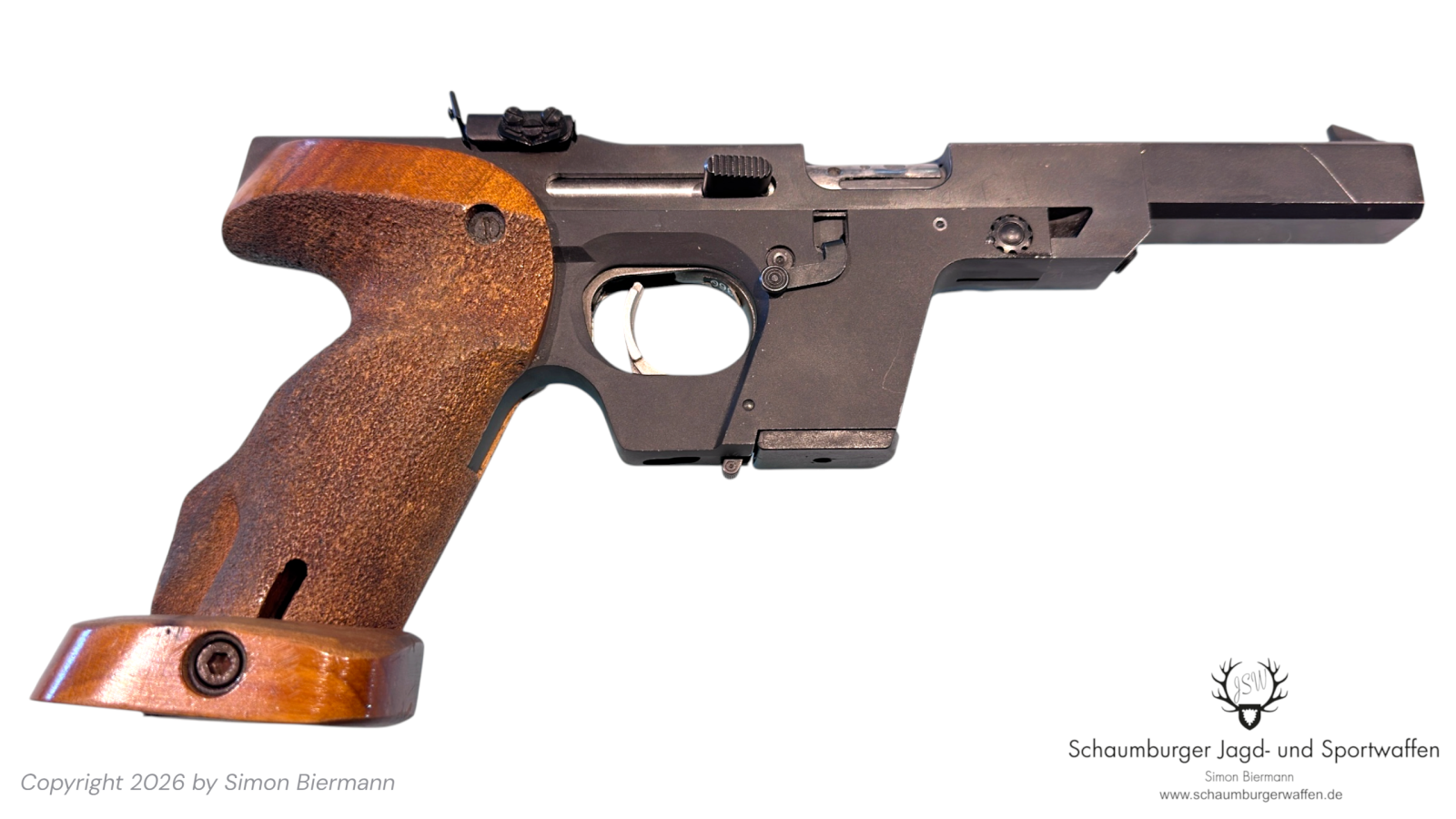 Sportpistole, Pistole, Walther, GSP, Kal. .22lr, sehr guter Zustand. – Bild 1
