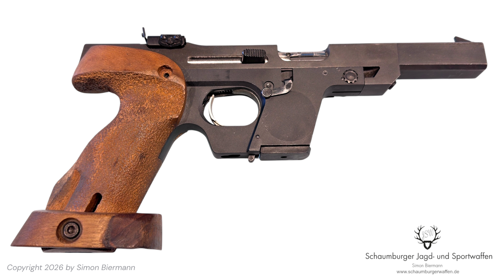 Sportpistole, Pistole, Walther, GSP, Kal. .22lr, guter - sehr guter Zustand. – Bild 1