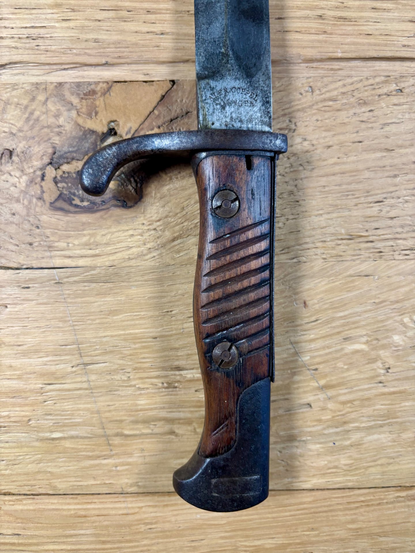 WW1 Bayonet Alex Koppel Solingen mit Stempel Krone – Bild 5