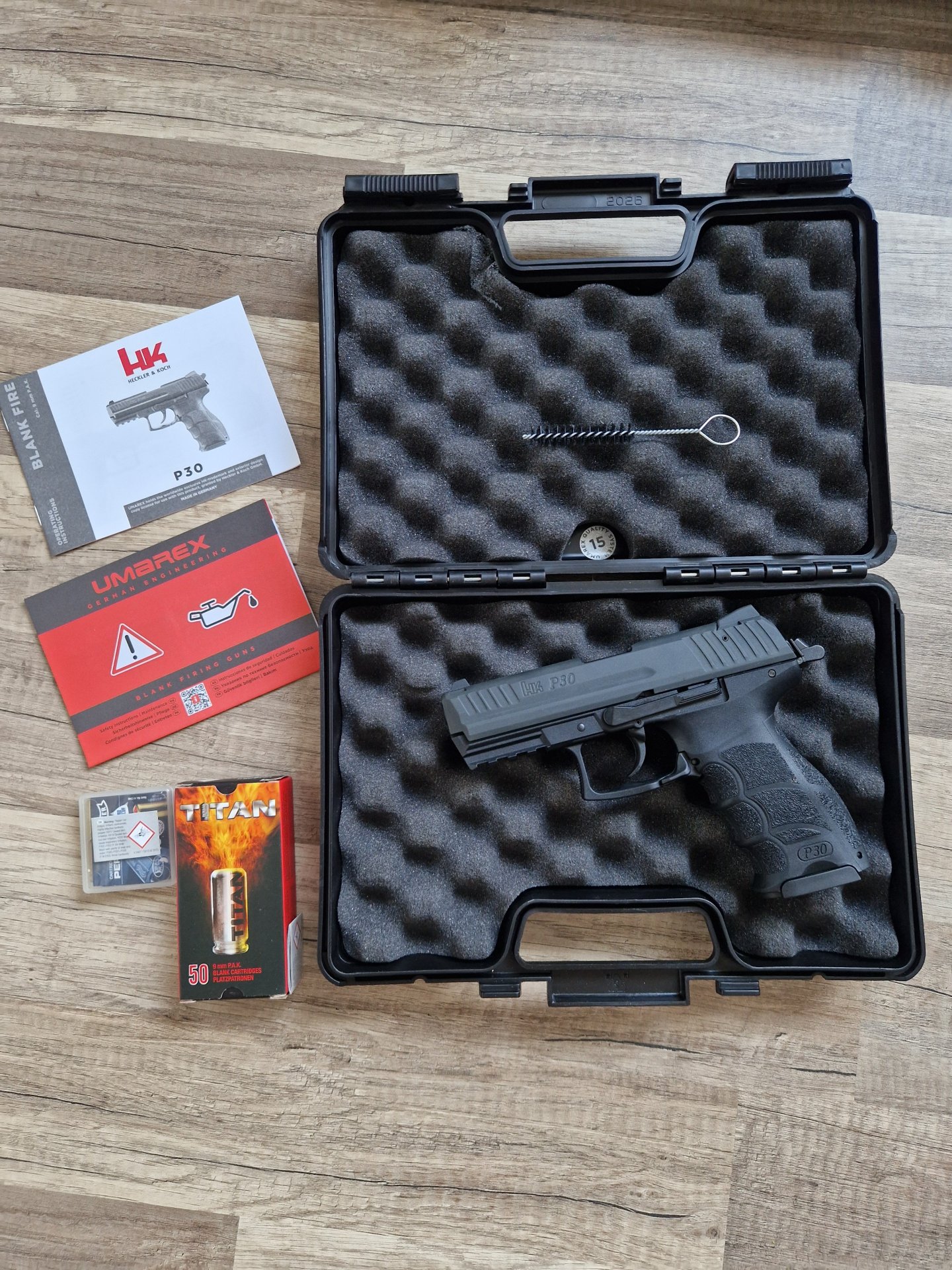 Umarex Hekler & Koch P30 P.A.K. Cal. 9 mm P30 – Bild 1