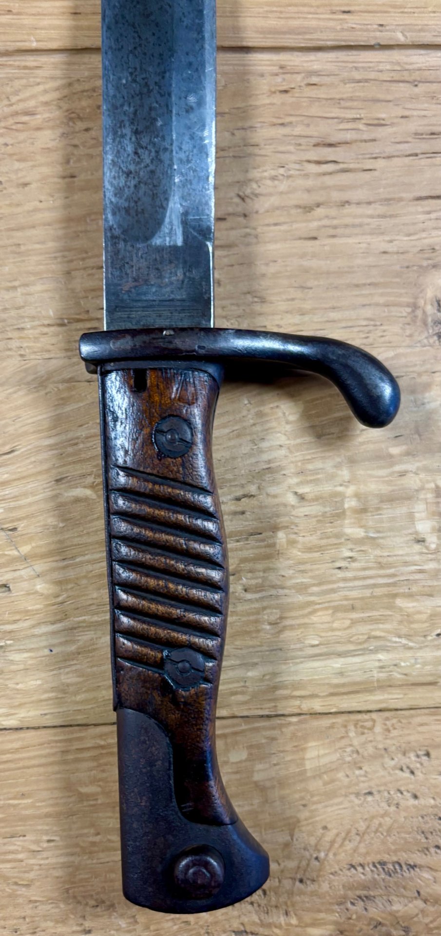 WW1 Bayonet Deutsche Maschinenfabrik A.-G. mit Stempel Krone – Bild 6