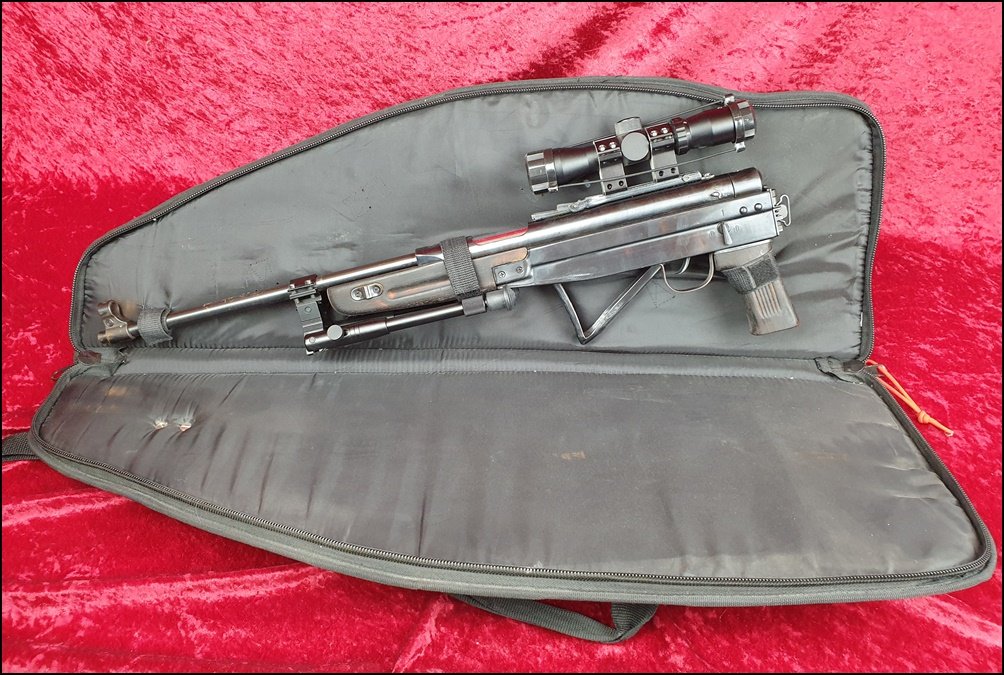 Luftgewehr,cal 4,5 mm im Kalaschnikov Stiel mit Zielfernrohr – Bild 6