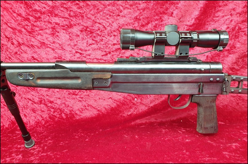 Luftgewehr,cal 4,5 mm im Kalaschnikov Stiel mit Zielfernrohr – Bild 4