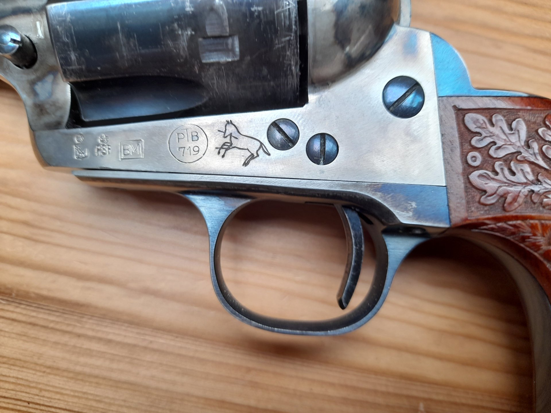 Original Colt Frontier Single Action 9mm Knall, Vollstahl, 7,5 Zoll – Bild 3