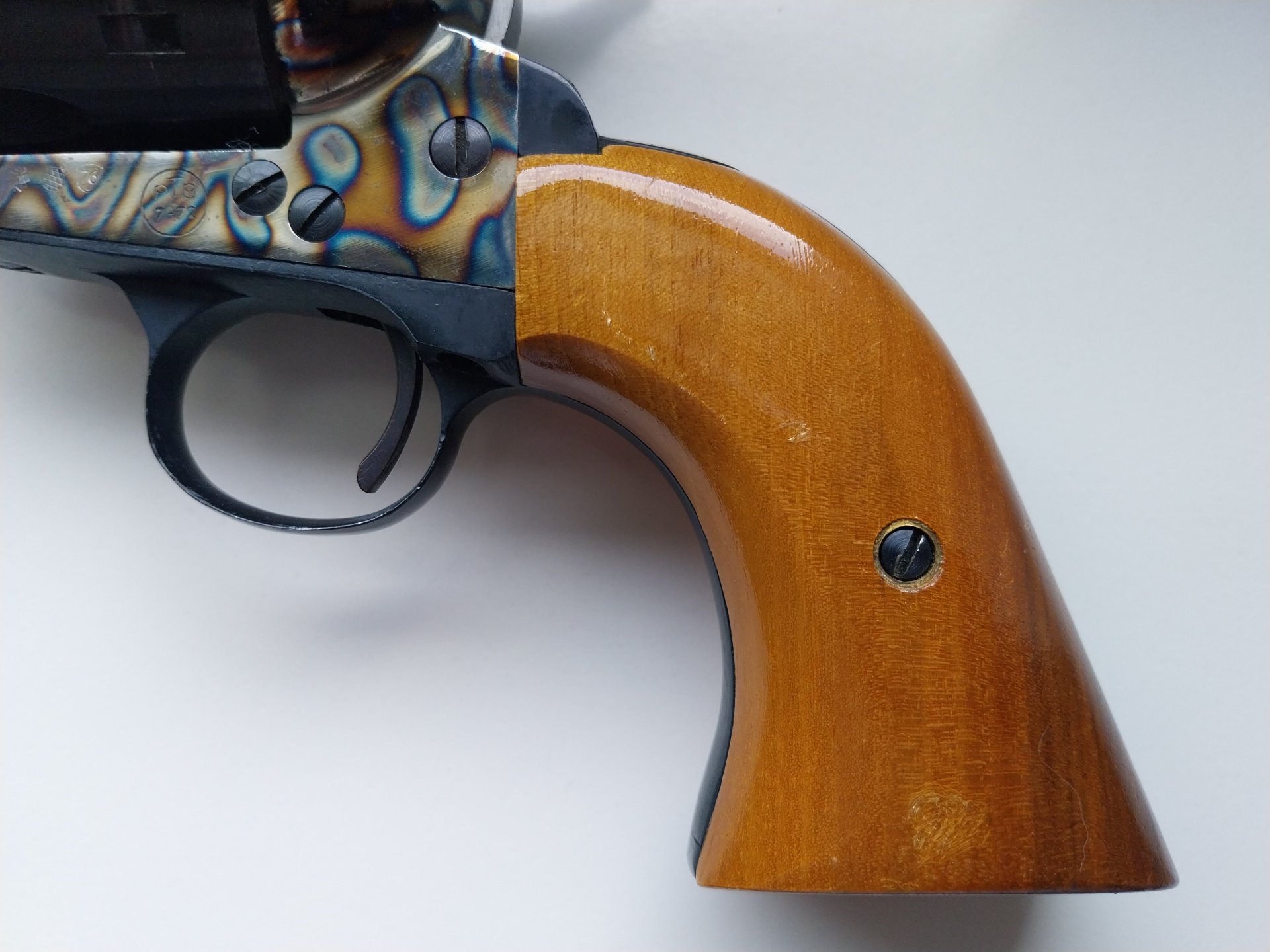 HS TEXAS SCOUT Army 1873cal. 9mm Knall mit buntgehärtetem Rahmen. – Bild 3