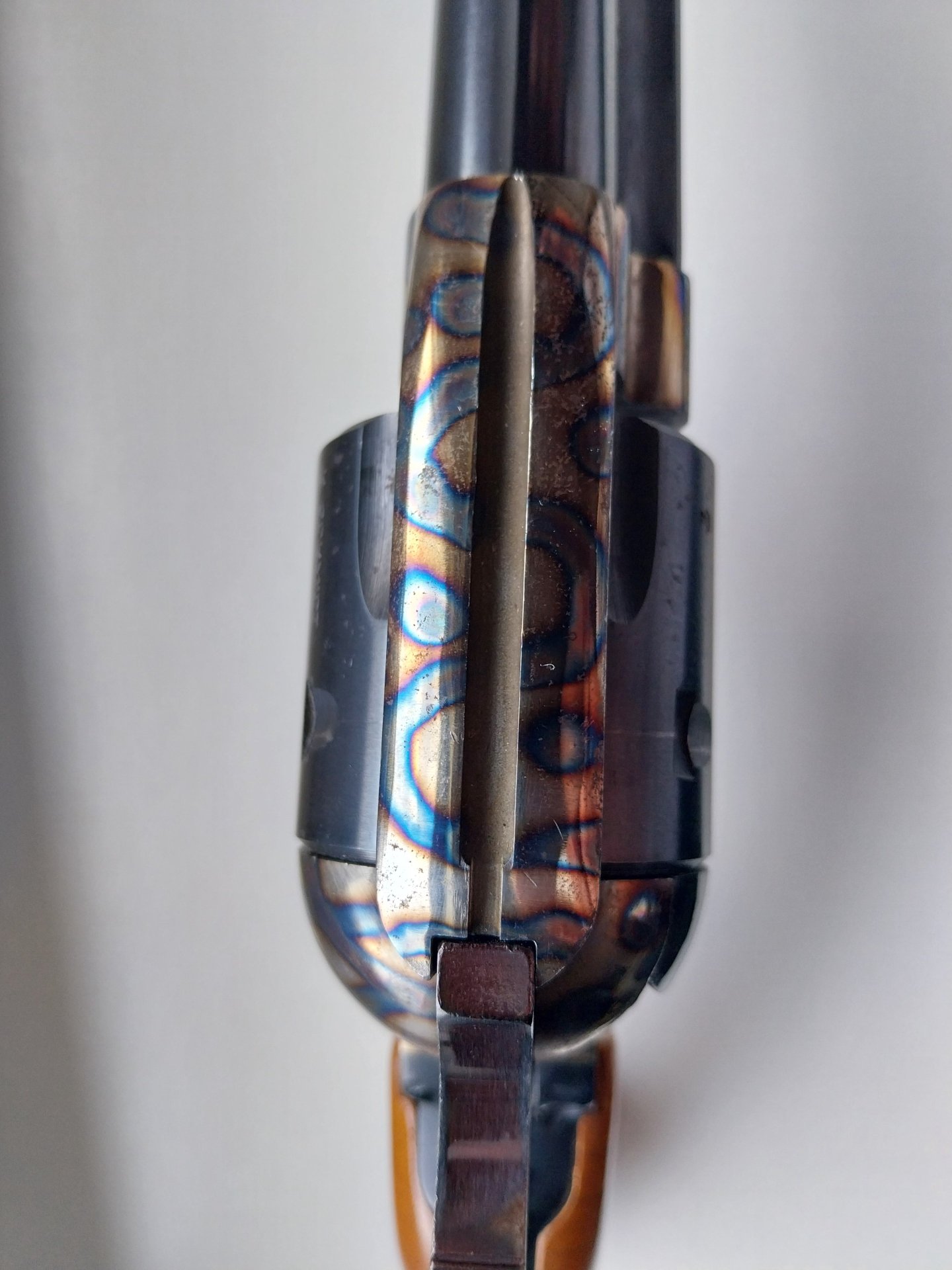 HS TEXAS SCOUT Army 1873cal. 9mm Knall mit buntgehärtetem Rahmen. – Bild 7