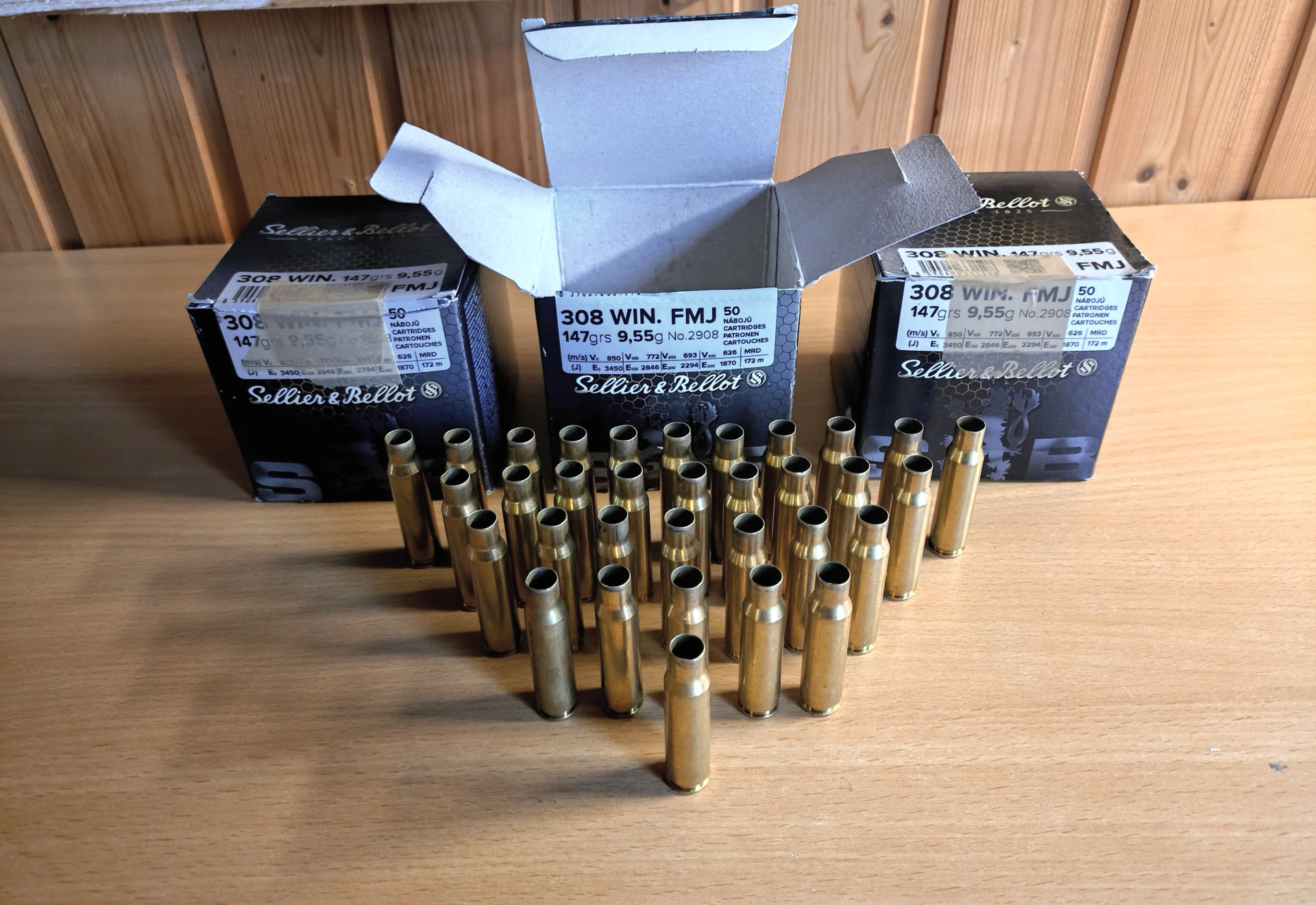 133 Stück S&B Boxerhülsen .308 Win – Bild 1