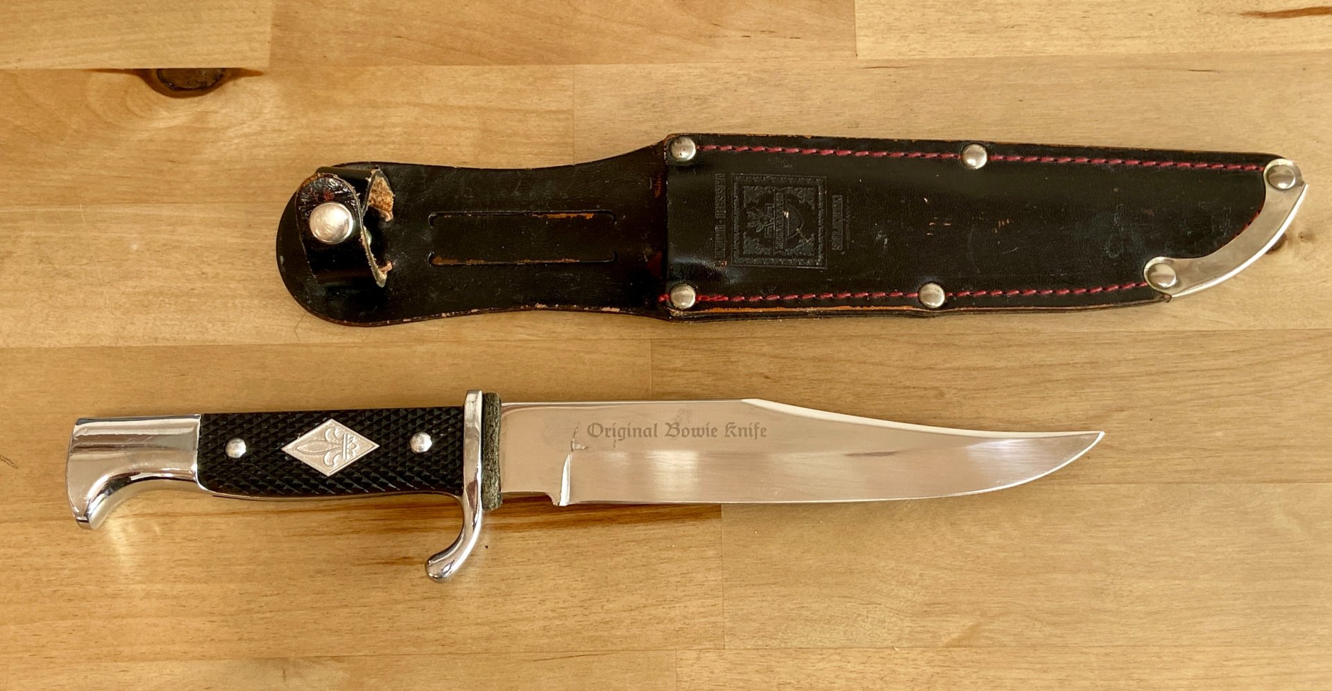 Linder Bowie Knife, Rehwappen Solingen – Bild 2