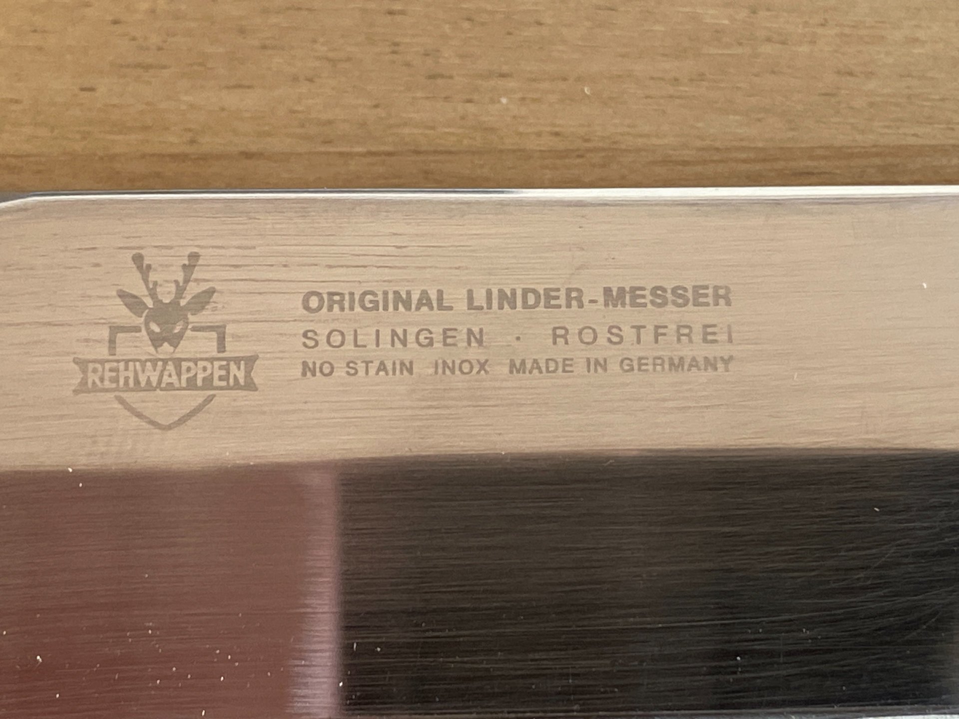 Linder Bowie Knife, Rehwappen Solingen – Bild 5