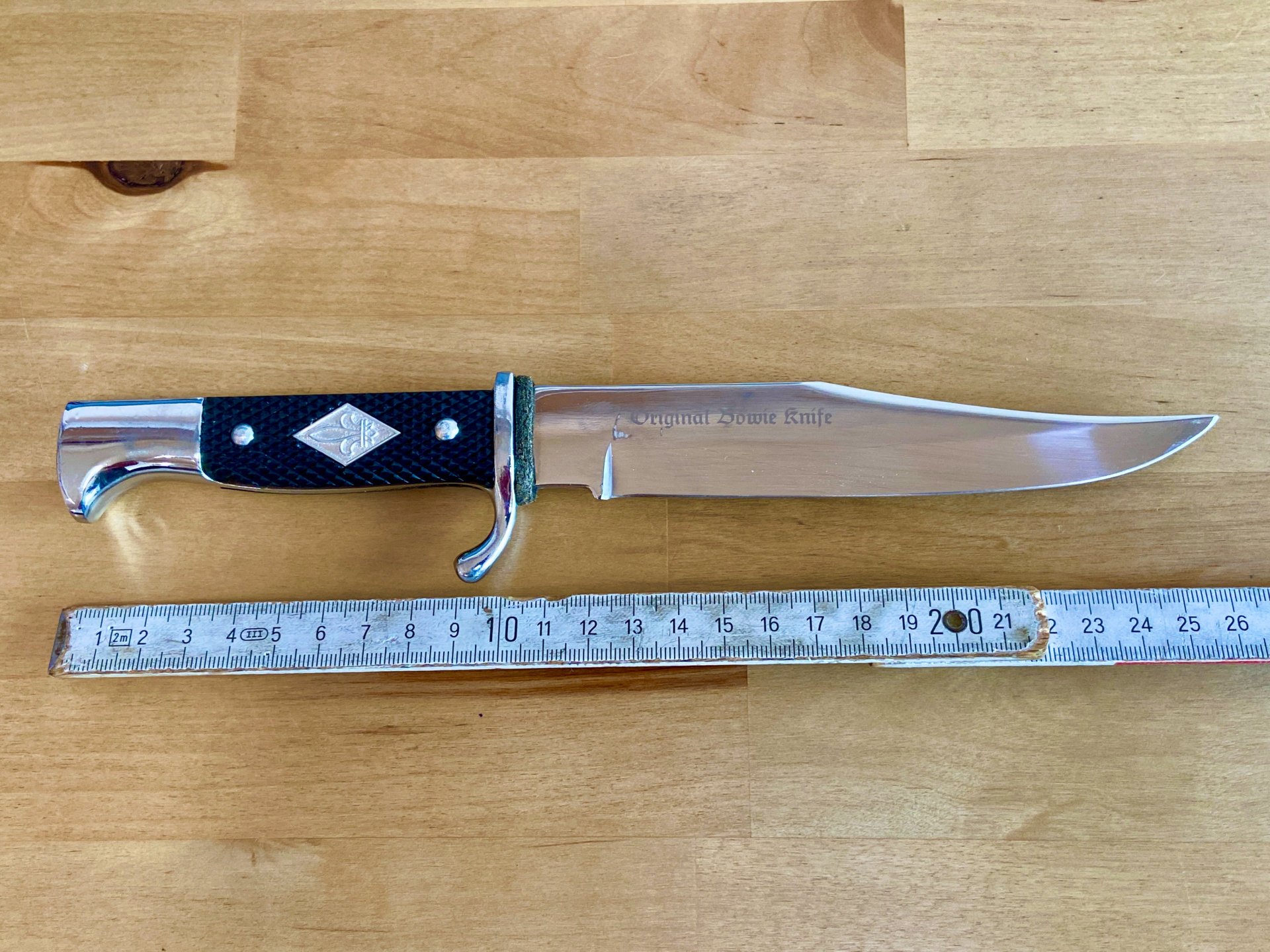 Linder Bowie Knife, Rehwappen Solingen – Bild 6