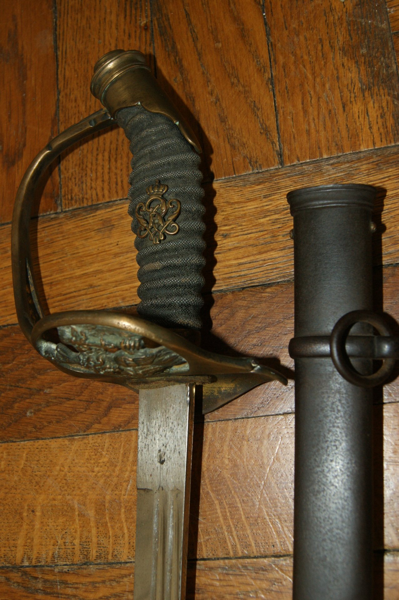 Infanterie Offierszierssäbel 89 Kaiserreich mit Scheide – Bild 4