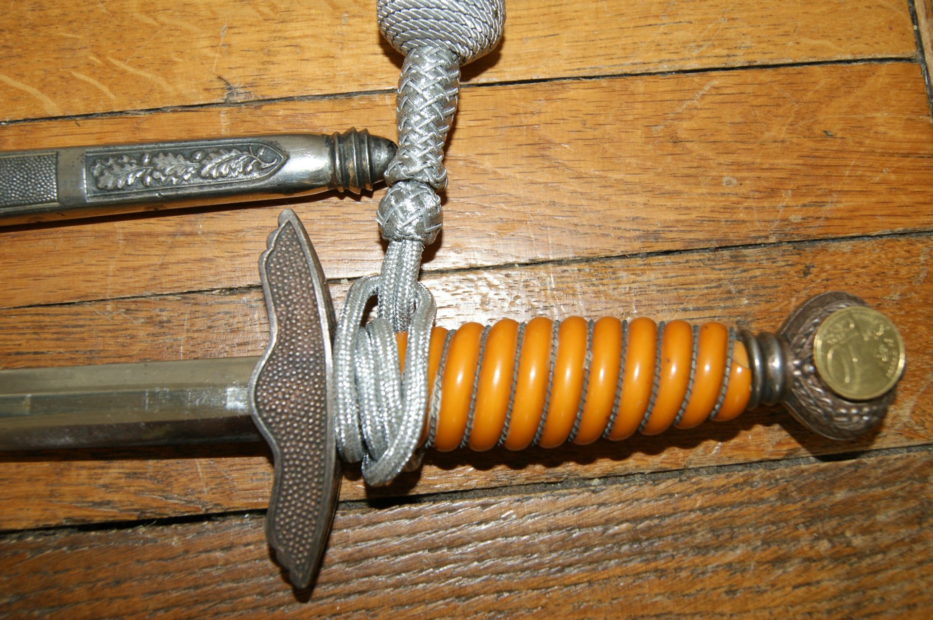 Luftwaffenoffiziersdolch mit Scheide Wehrmacht Luftwaffe – Bild 3