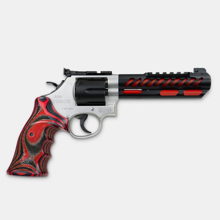 Smith & Wesson Revolver 686, Kal. .357 Mag, Demon - Limitierte Auflage, NUR 150 Exemplare – Bild 3