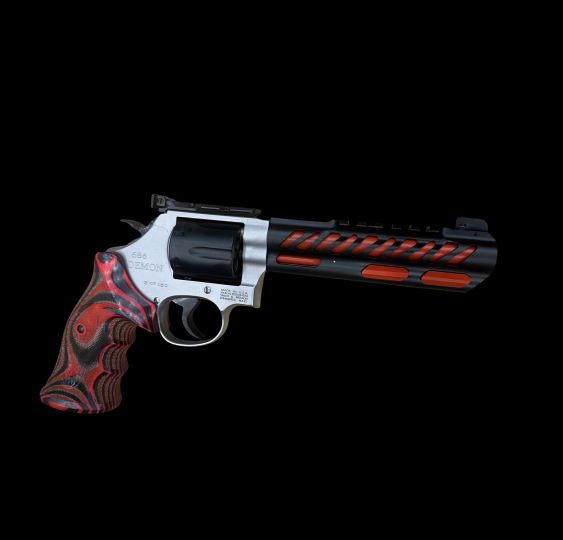 Smith & Wesson Revolver 686, Kal. .357 Mag, Demon - Limitierte Auflage, NUR 150 Exemplare – Bild 5