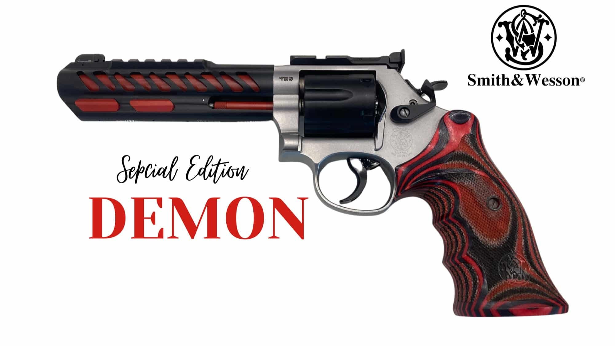 Smith & Wesson Revolver 686, Kal. .357 Mag, Demon - Limitierte Auflage, NUR 150 Exemplare – Bild 1