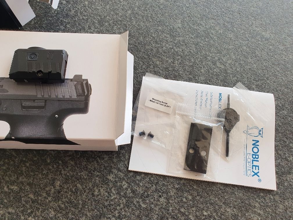 Noblex Sight NV 1x25 CS OR für HK SFP9 OR – Bild 4