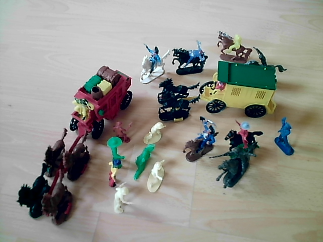Konvolut Cowboys und Kutschen – Bild 1