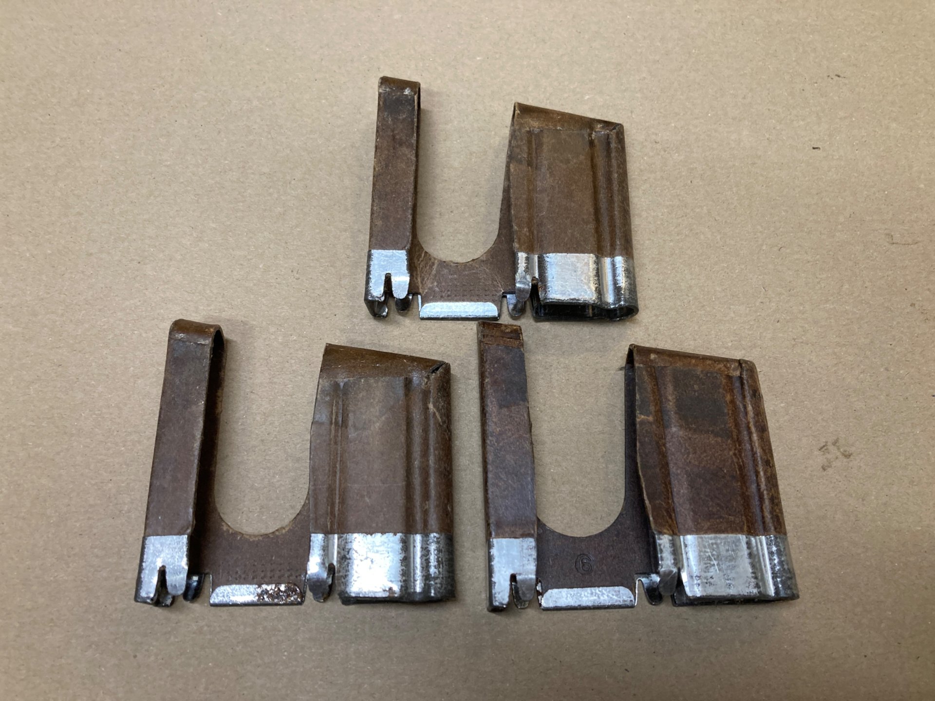 3 Stück originale Laderahmen 7,5x55 Schweiz K11/K31/G11 – Bild 1