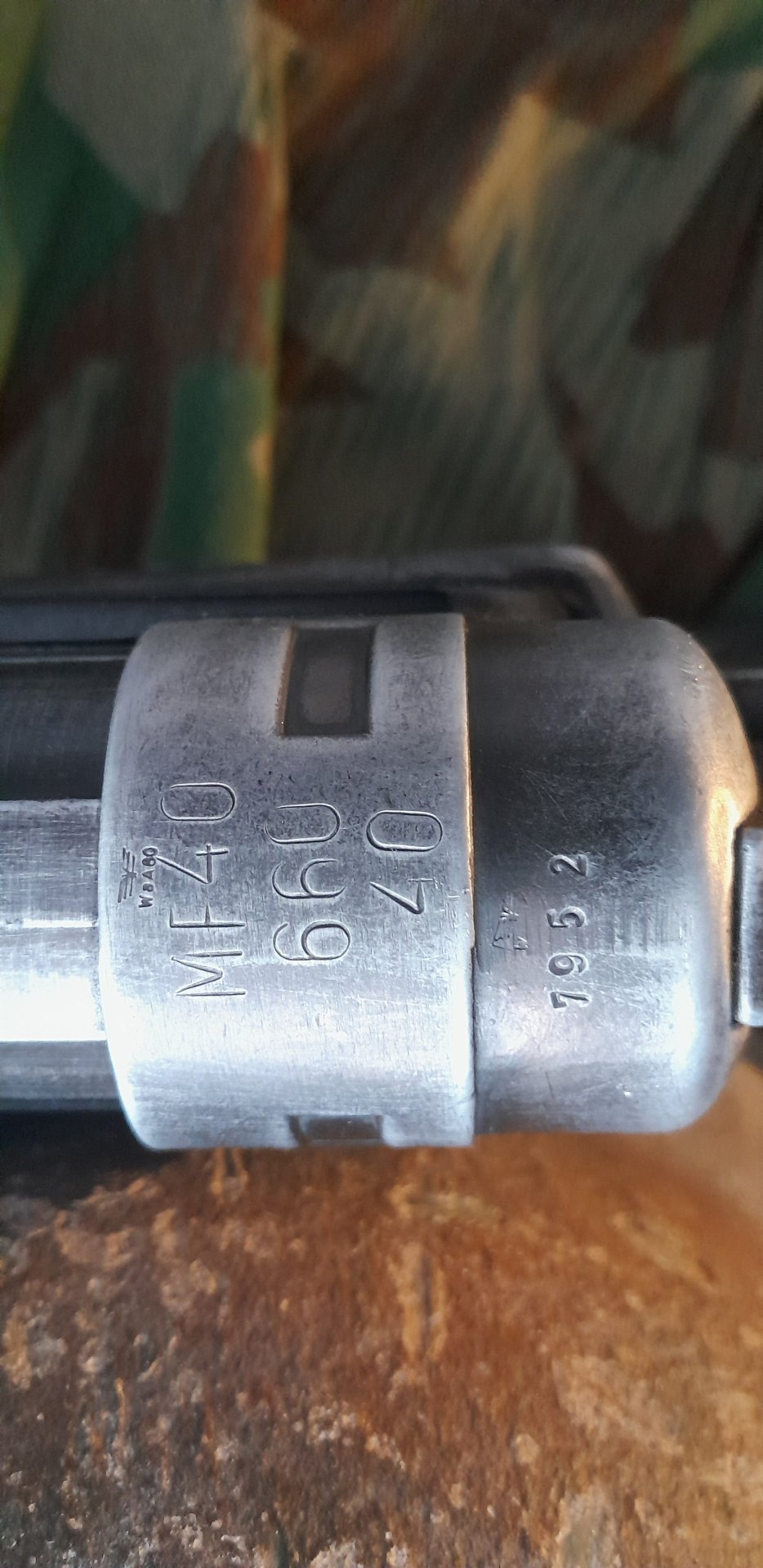 Maschinenpistole 40, Deko, ohne Magazin, Wehrmacht, kein 98, Mp 44, Fg 42 – Bild 3