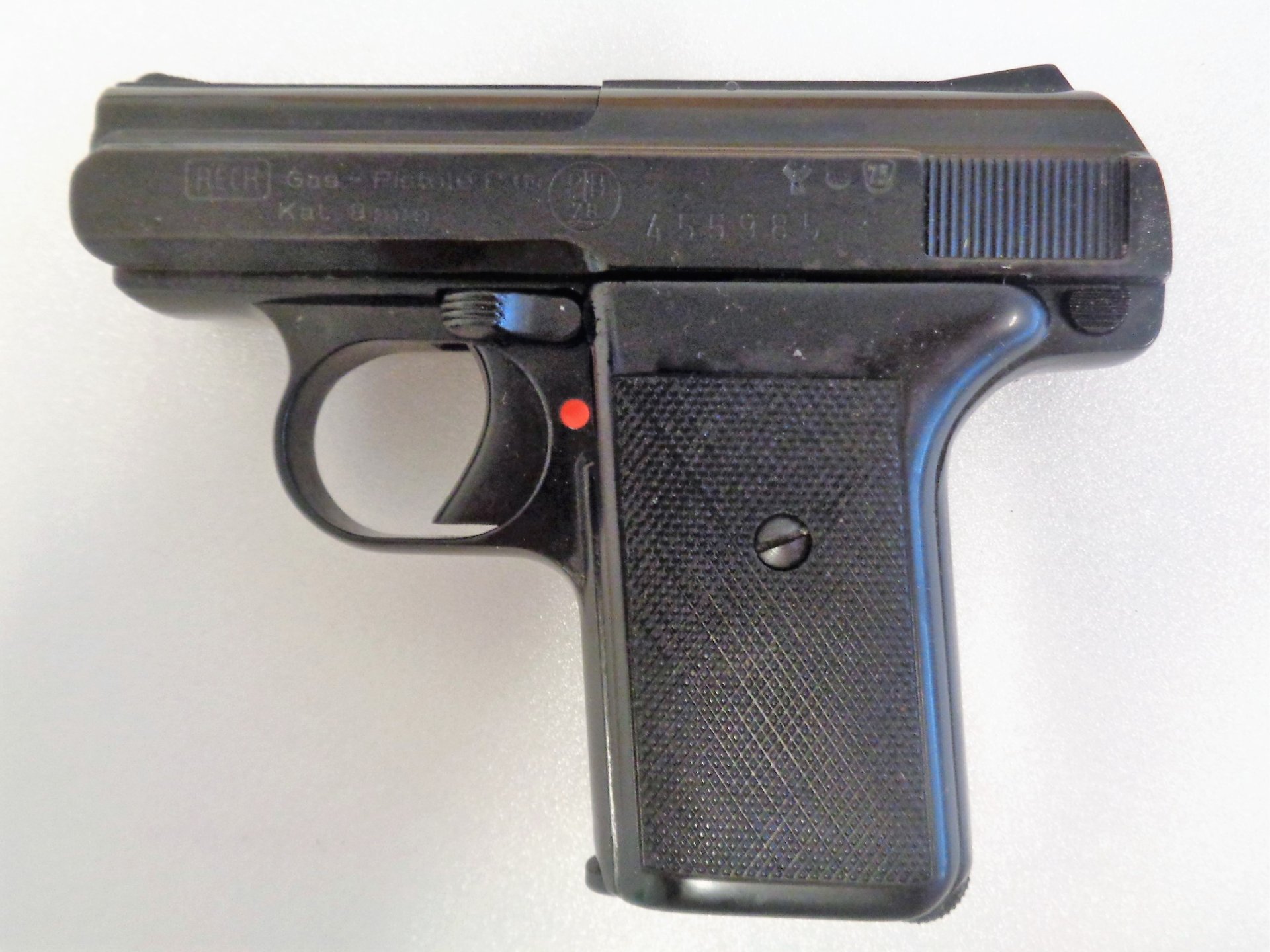 Reck P6S alte Gaspistole PTB 78, Top- Zustand in OVP – Bild 6
