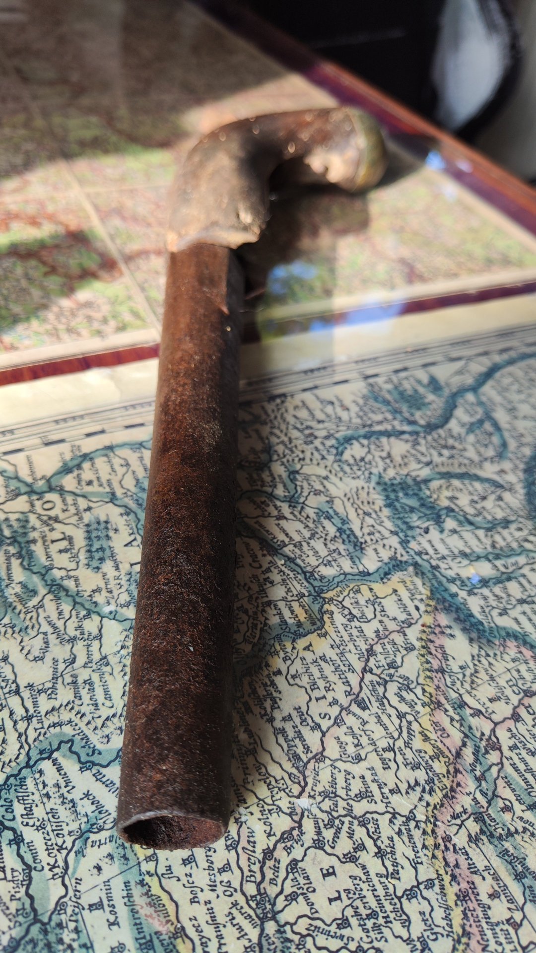 Kavalleriepistole M 1777 V1 Ersatzteile Bastler Defekt. Lauf und Handgriff – Bild 3