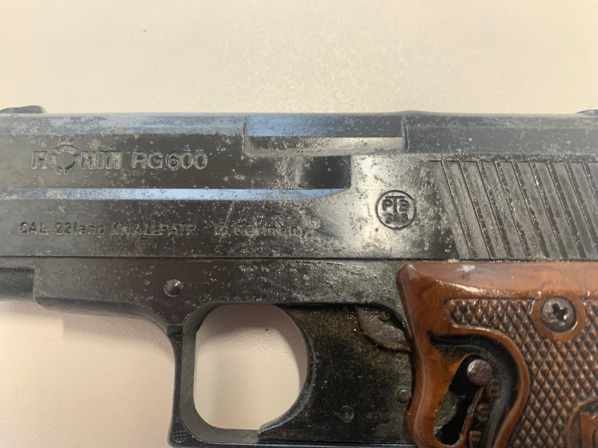 Röhm RG600 SRS Waffe, .22 lang Knall, PTB 348 – Bild 4