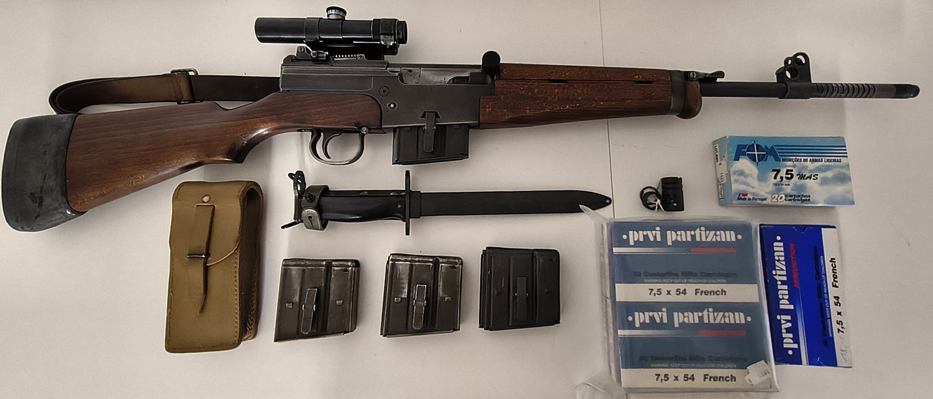 Selbstladegewehr MAS 49/56 cal. 7,5x54 – Bild 1