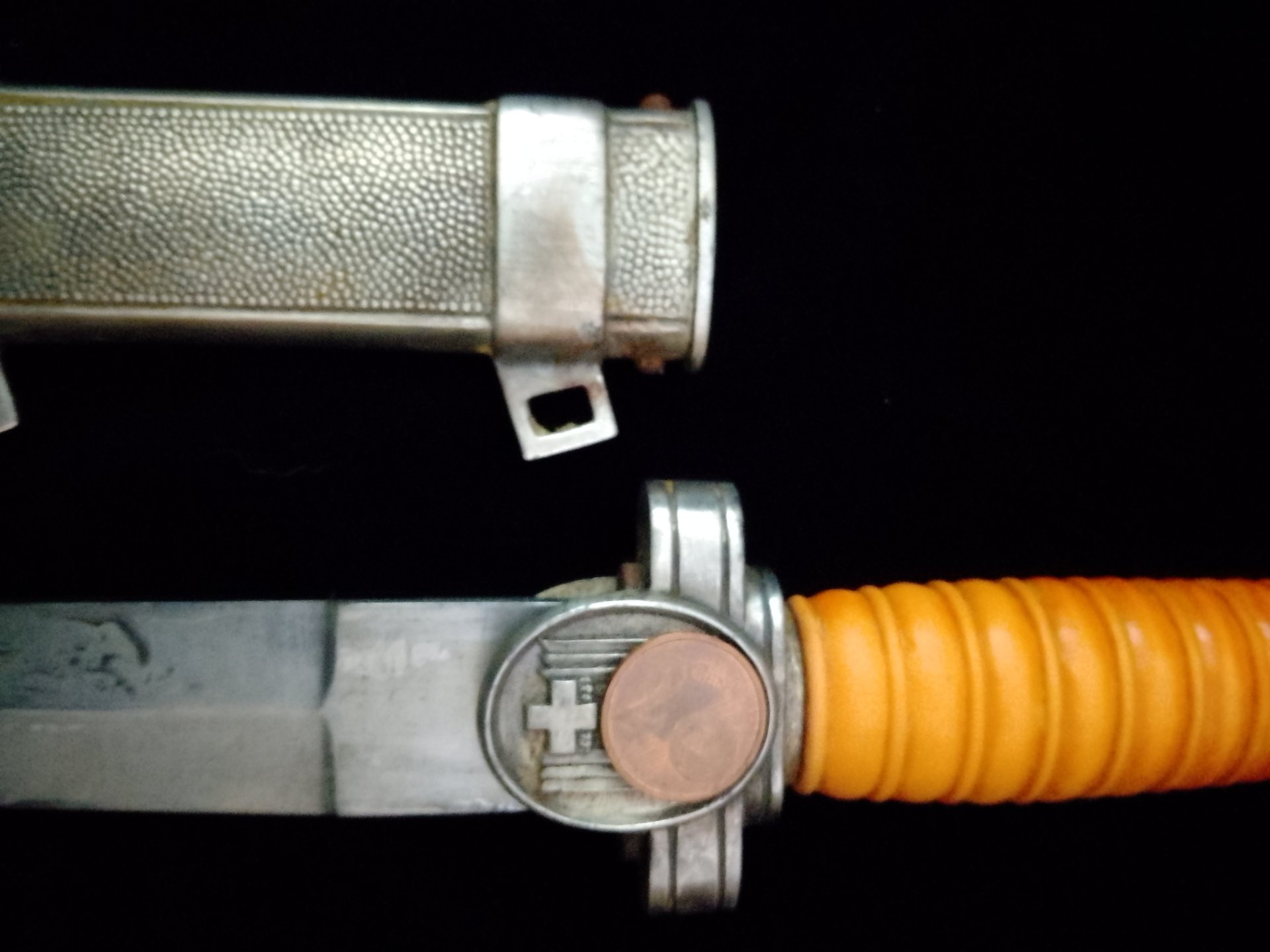 Rotes Kreuz Offiziers Dolch, kein Degen, kein Säbel – Bild 2
