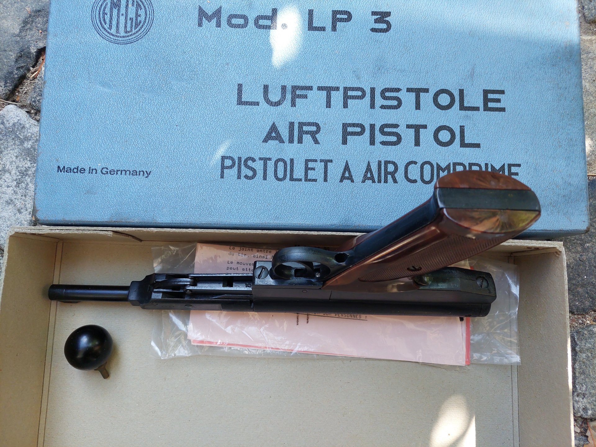 Luftpistole LP3 Rarität – Bild 3