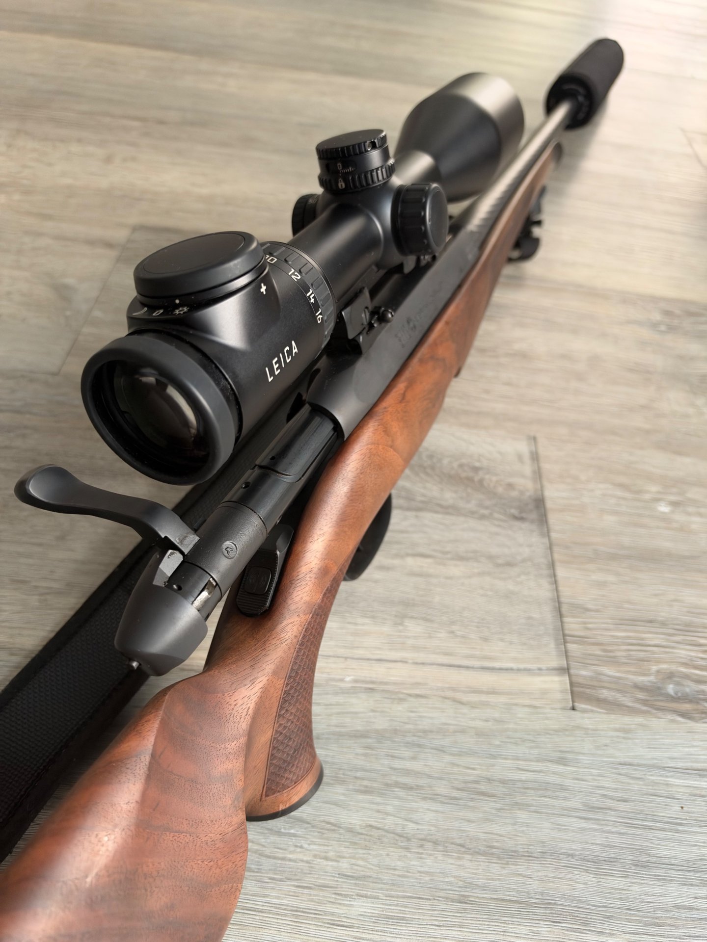 Steyr SM12 Links .308 Win | Leica Magnus 2,4-16x56 | EAW Schwenkmontage | Stalon W110 – Bild 3
