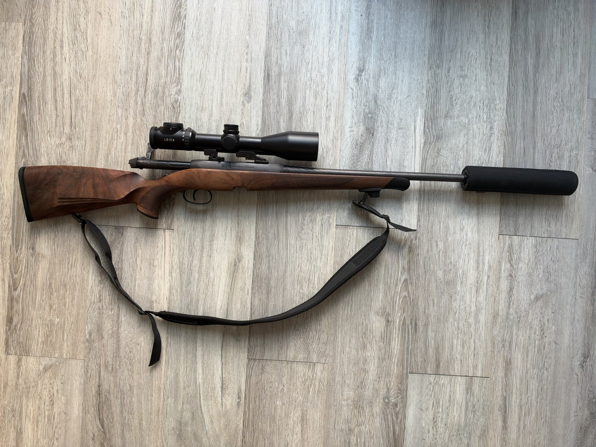 Steyr SM12 Links .308 Win | Leica Magnus 2,4-16x56 | EAW Schwenkmontage | Stalon W110 – Bild 4