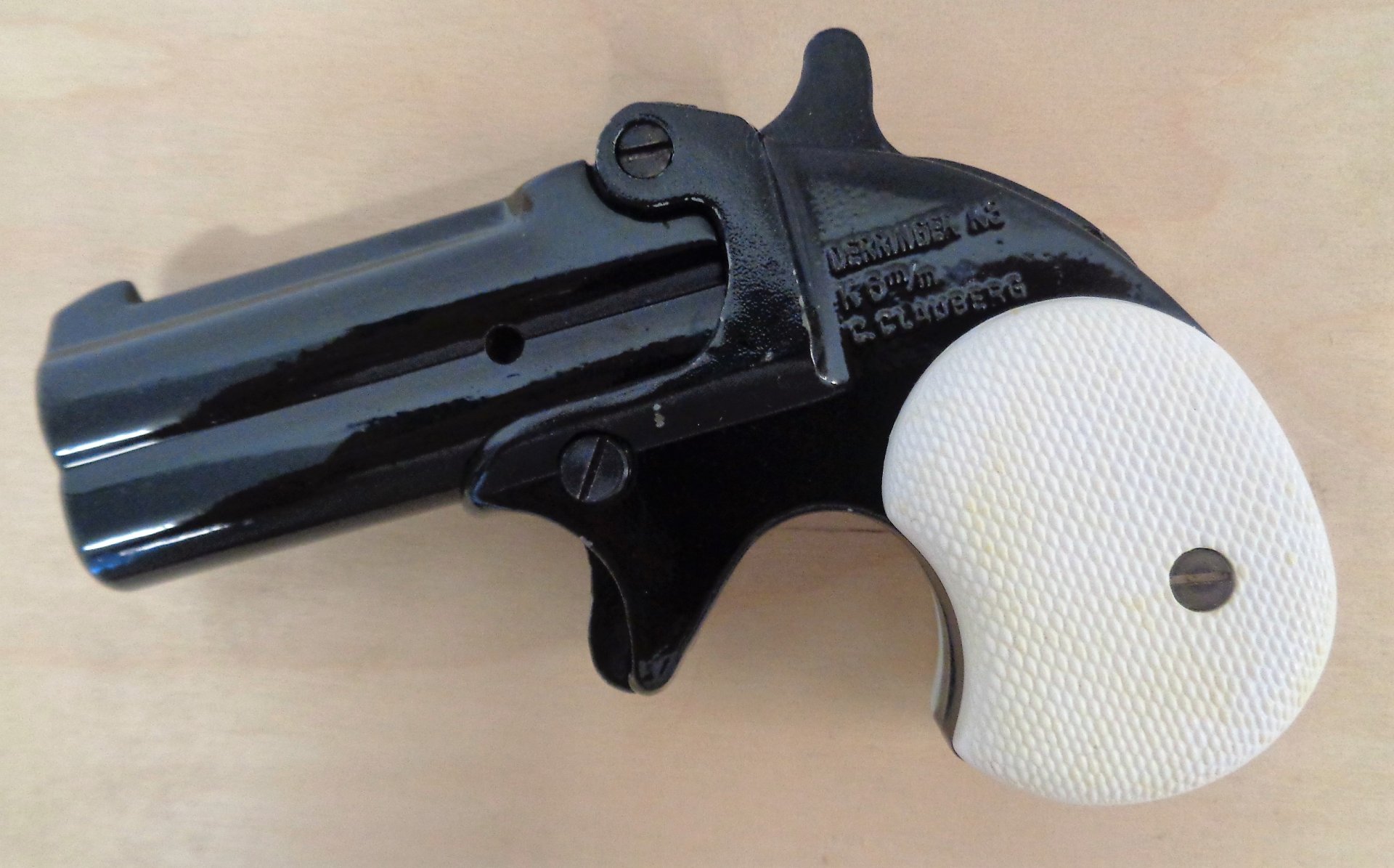 Derringer Clauberg, alt, PTB 17-72, Top- Zustand. – Bild 2