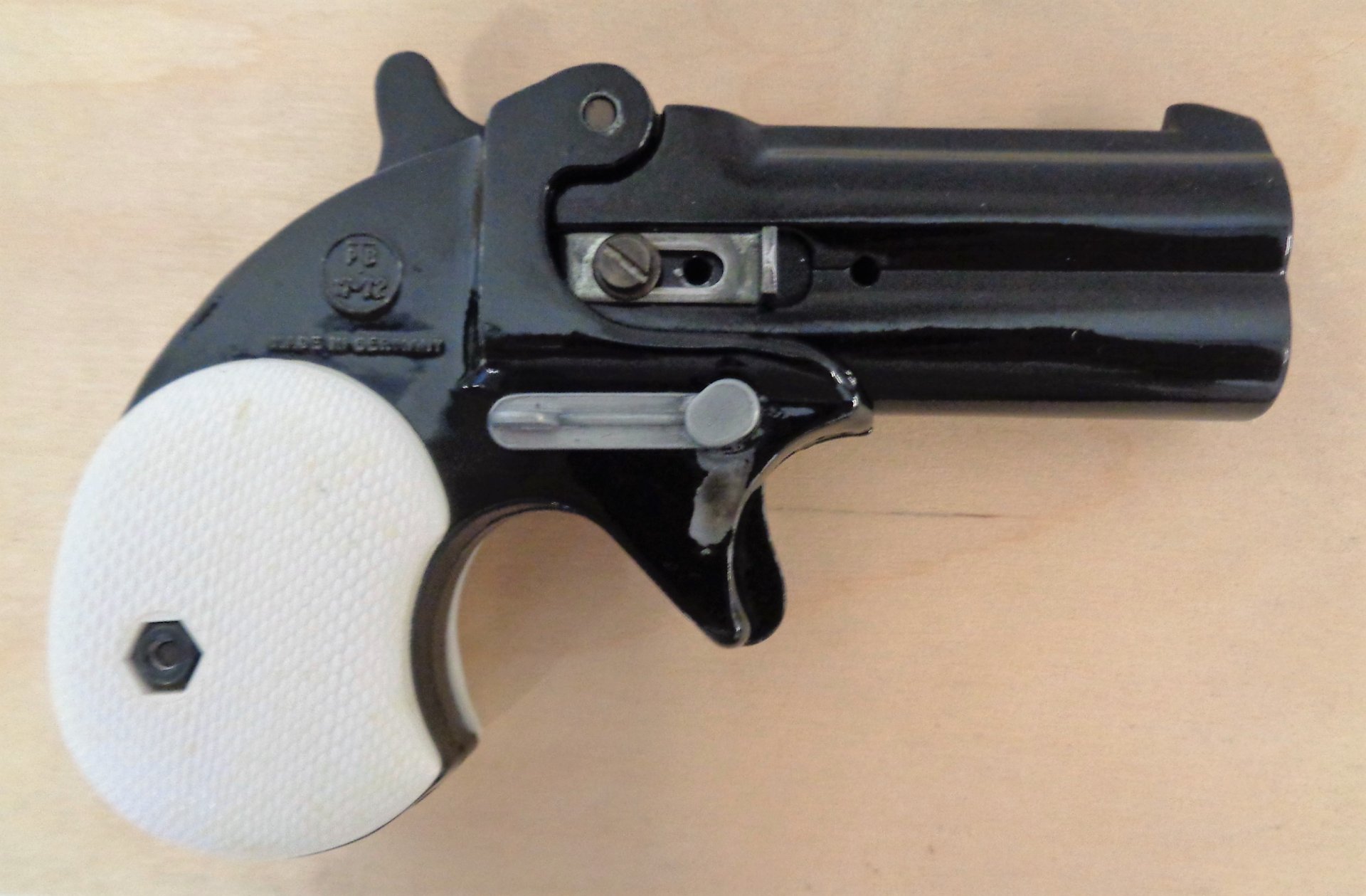 Derringer Clauberg, alt, PTB 17-72, Top- Zustand. – Bild 3