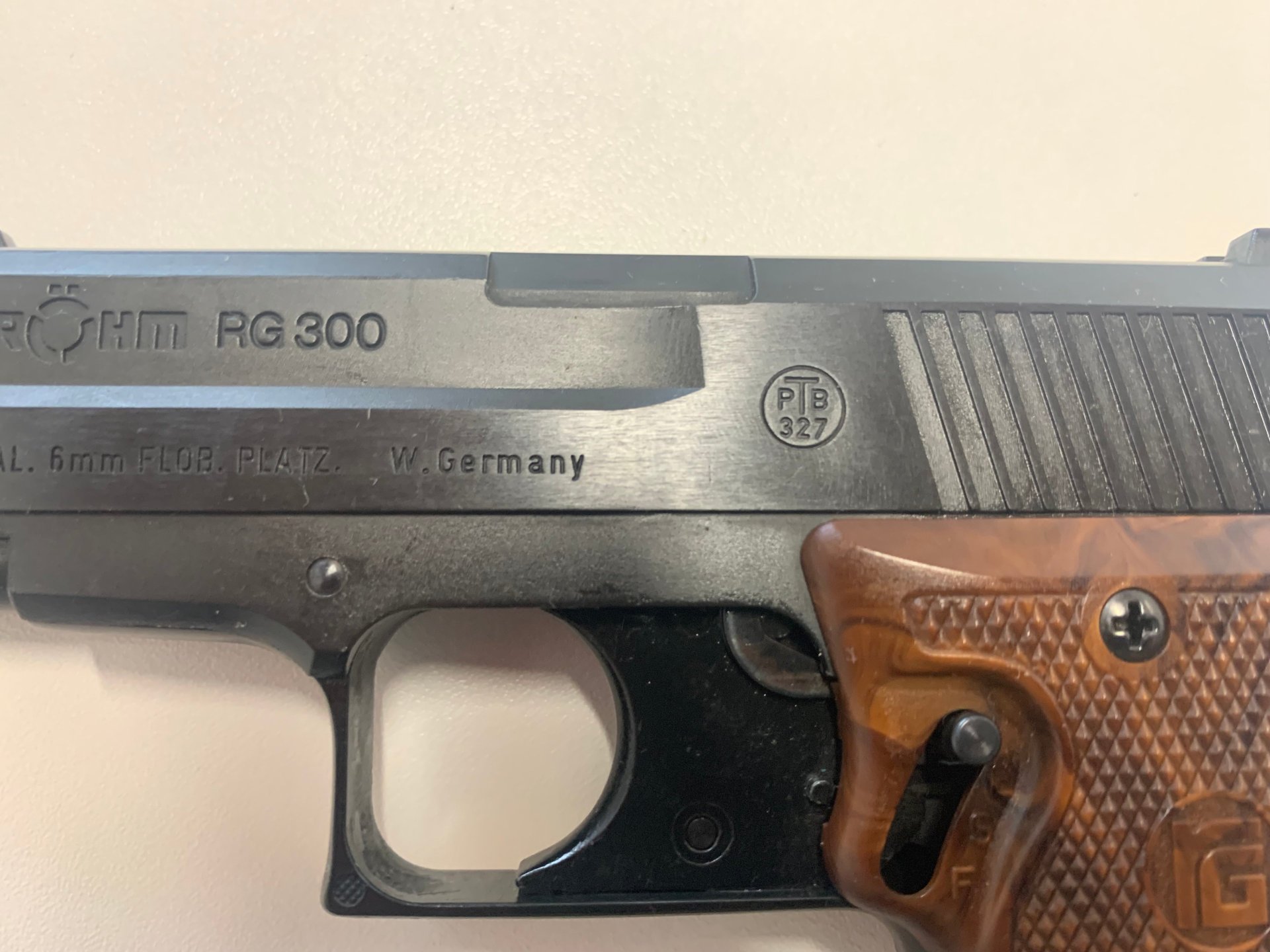 Röhm RG300 SRS Waffe, 6mm Flobert Knall PTB 327 *sehr gut* – Bild 6