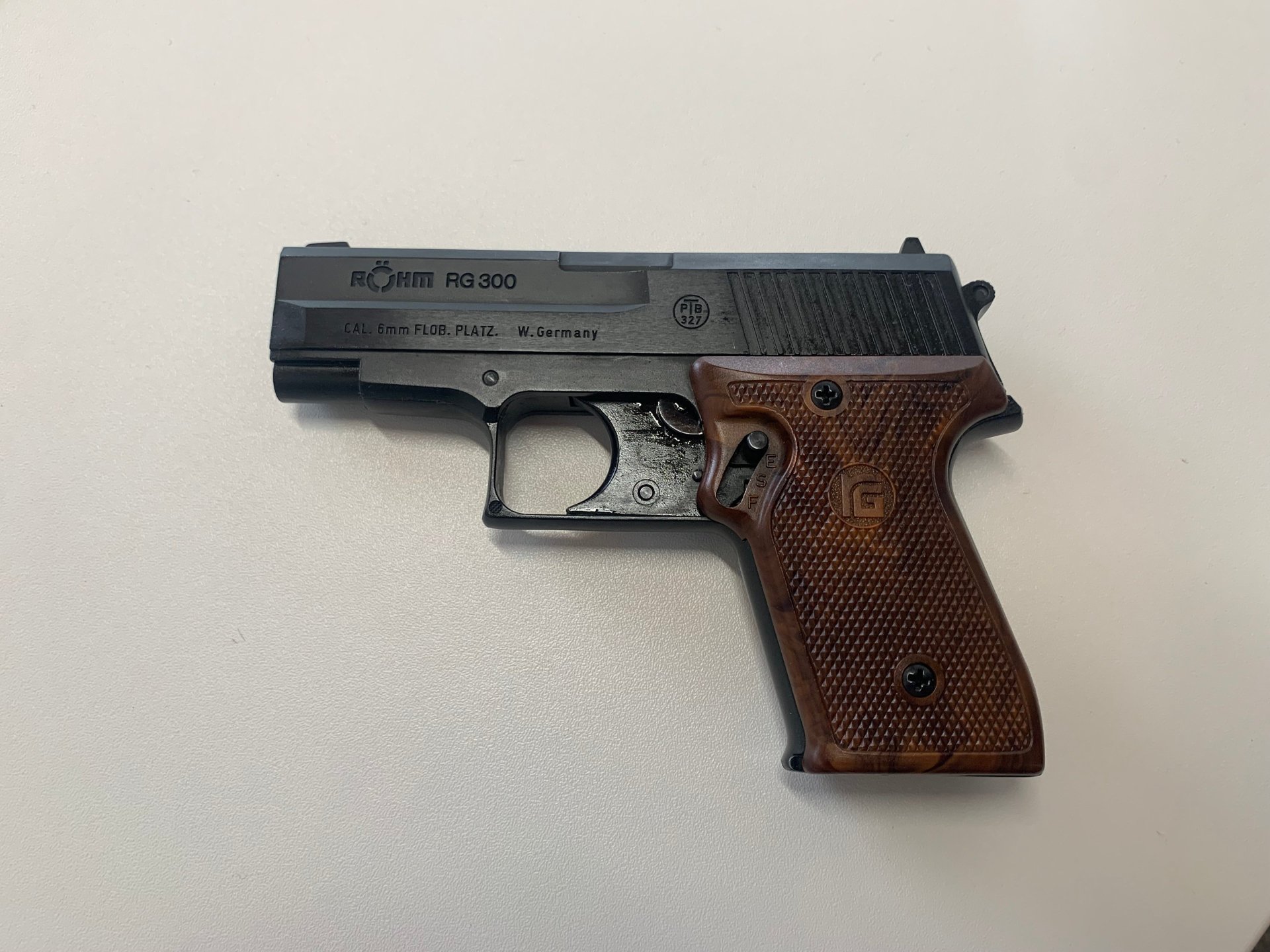 Röhm RG300 SRS Waffe, 6mm Flobert Knall PTB 327 *sehr gut* – Bild 2