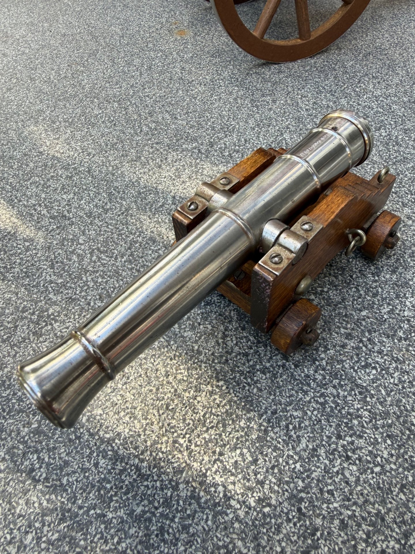 Vorderladerkanone Jukar Schiffskanone Hinterlader cal .45 Kanone – Bild 1